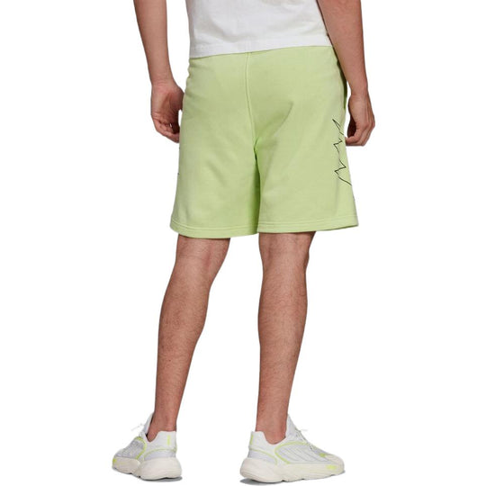 Men's adidas Pattern Printing Straight Elastic Waistband Shorts Light ...