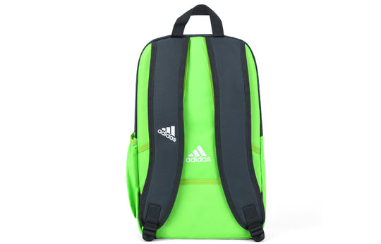 adidas schoolbag Casual Sports backpack Classic logo Black Green Unisex MF0037