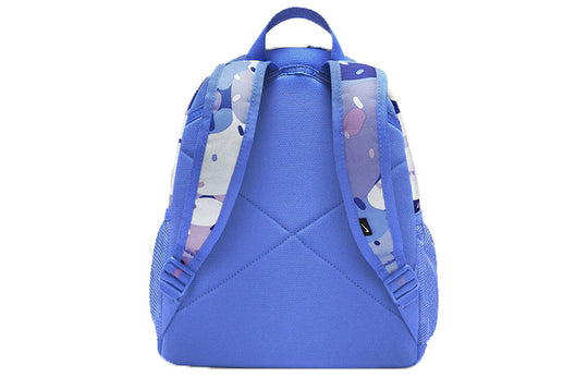 Nike Brsla Jdi Mini Bkpk-Aop Athleisure Casual Sports Backpack Student schoolbag Unisex Blue DQ5163-411