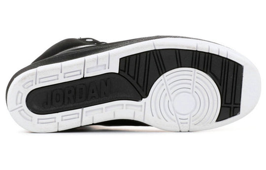 Air Jordan 2 Retro QF 'Black White' 395709-001 Retro Basketball Shoes  -  KICKS CREW