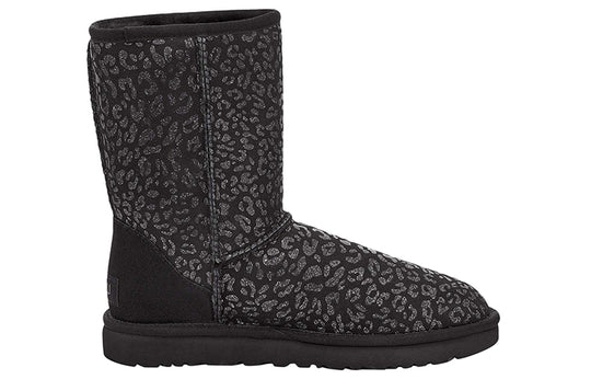 (WMNS) UGG Snow Leopards Boots 'Black' 9405855-BLK