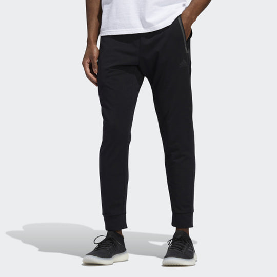 adidas M Pnt Sj Reg Zipper Casual Sports Pants Black FT2841