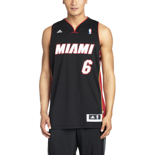 Adidas Men's Miami Heat Lebron James NBA Replica Jersey