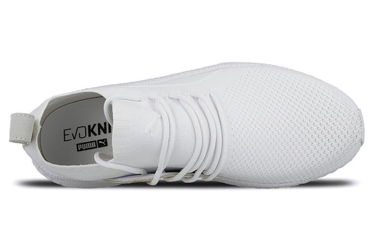 PUMA Tsugi Apex Evoknit Low Top Running Shoes White 366432-02