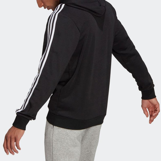 adidas Athleisure Casual Sports hooded Pullover Black GK9062-KICKS CREW