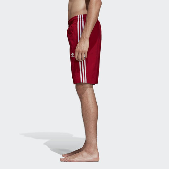 adidas originals Casual Sports Training Breathable Shorts Red DV1585