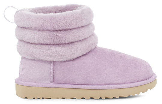 (WMNS) UGG Classic Mini Fluff Quilted Boot 'Purple' 1098533-CATR
