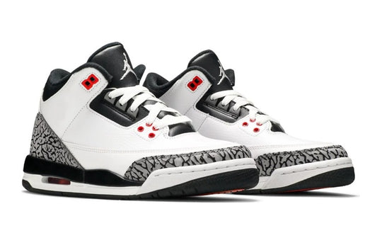 (GS) Air Jordan 3 Retro 'Infrared 23' 398614-123 Retro Basketball Shoes  -  KICKS CREW