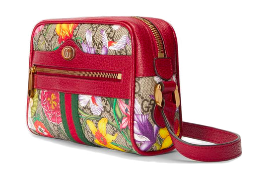 (WMNS) Gucci Ophidia SeriesGG floral Clutch Single Shoulder Bag mini 517350-92YBC-8722