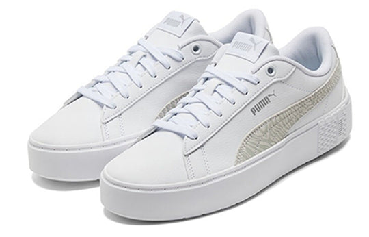 (WMNS) PUMA other Skate shoes 'White Gray' 383877-02