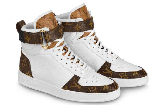 Louis Vuitton Lv Boombox High-top Sneakers White