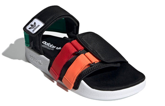 adidas Adilette Sandal 4.0 'Black Scarlet True Orange' GZ8827