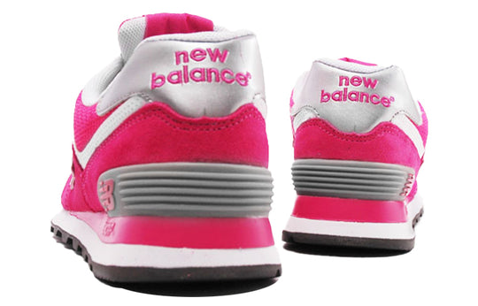 (WMNS) New Balance 574 Series Low-Top Pink/Red WL574RCB