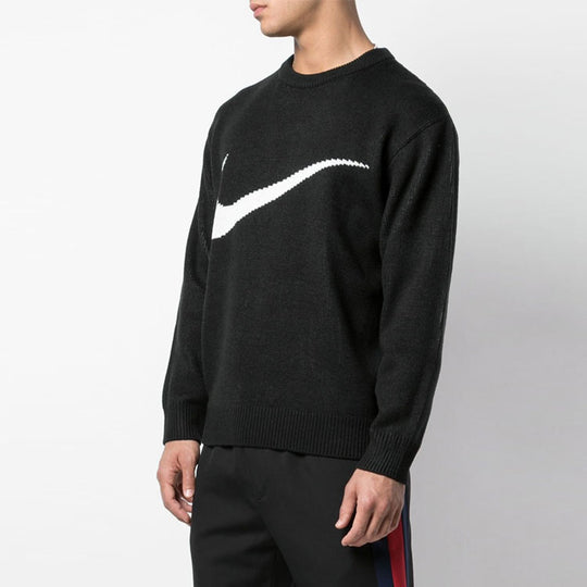 Supreme SS19 x Nike Swoosh Sweater Crossover Logo Printing Unisex