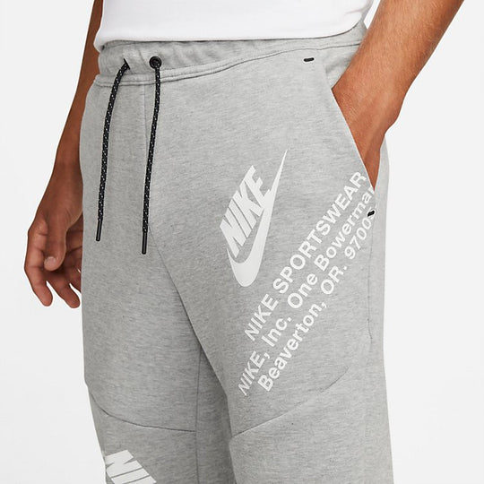 Nike Sportswear Tech Fleece Sweatpants 'Heather Grey' DM6480-063