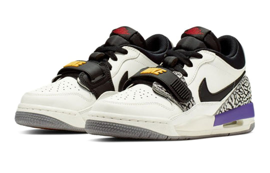(GS) Air Jordan Legacy 312 Low 'Lakers' CD9054-102 Big Kids Basketball Shoes  -  KICKS CREW