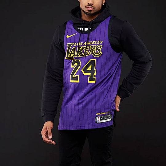 2023/24 Lakers Purple Training Tank Top NBA Jerseys