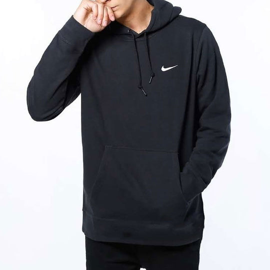 Nike Club Swoosh Casual Sports hooded Pullover Black 916271-010