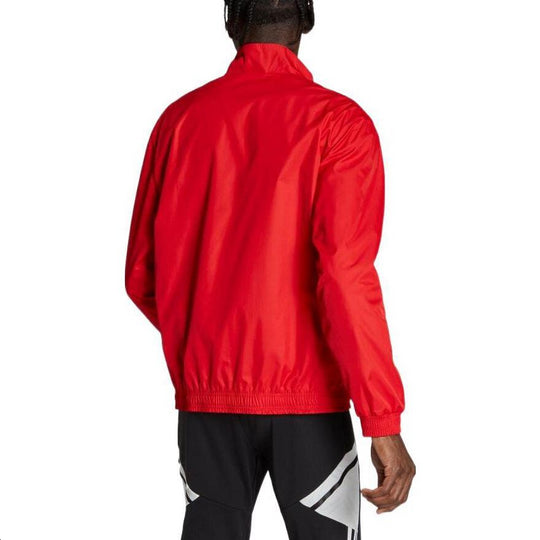 adidas World Cup Belgium Reversible Jacket 'Black Red' HE1431