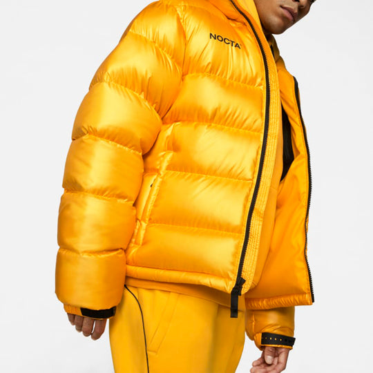 Nike x Drake NOCTA Series Crossover Stand Collar Down Jacket US Edition Large Gold DA3997-739