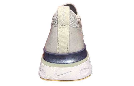 (WMNS) Nike React Infinity Run Flyknit 'Creamwhite Silver' CD4372-007