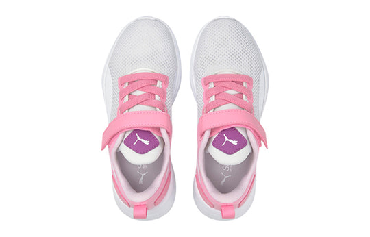 (PS) PUMA Flyer Runner Color Twist Sports White/Pink 193294-11