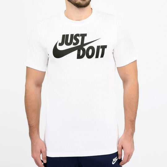 Nike Sportswear Tee Just Do It Short Sleeve Men's White AR5006-100