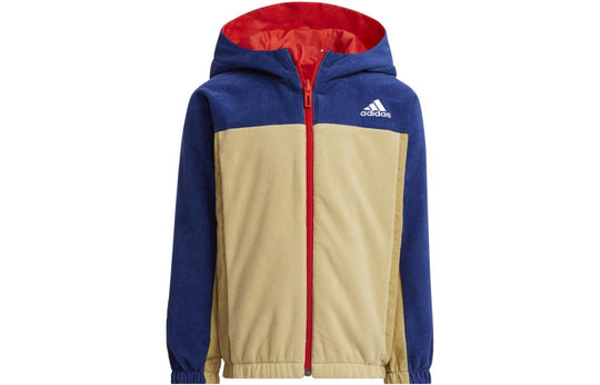 (GS) adidas Hooded jacket 'Blue' H40298