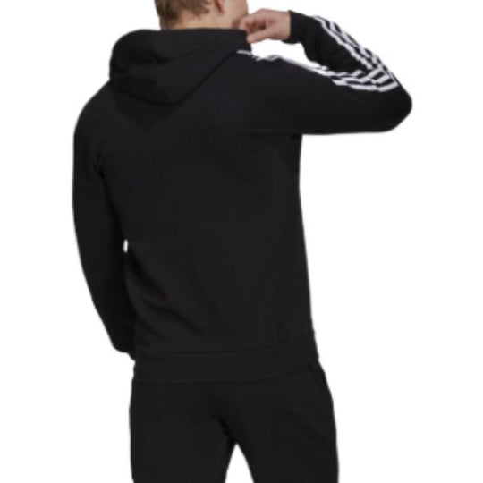 adidas Fleece 3-Stripes 'Black White' GK9072