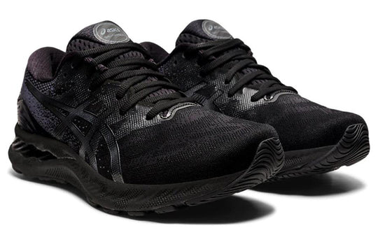 Asics Gel Nimbus 23 4E Wide 'Triple Black' 1011B005-002 Marathon Running Shoes/Sneakers  -  KICKS CREW