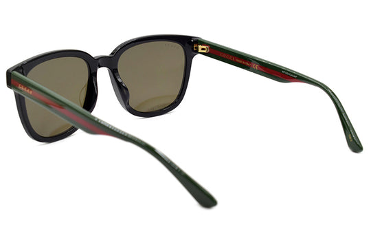 Gucci Classic Webbing Series Sunglasses Black / Green Red GG0848SK-001