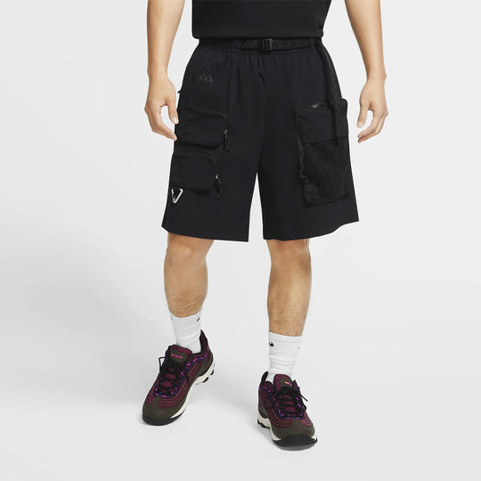 Nike ACG Multiple Pockets Cargo Casual Sports Shorts Black CK7856-013 ...