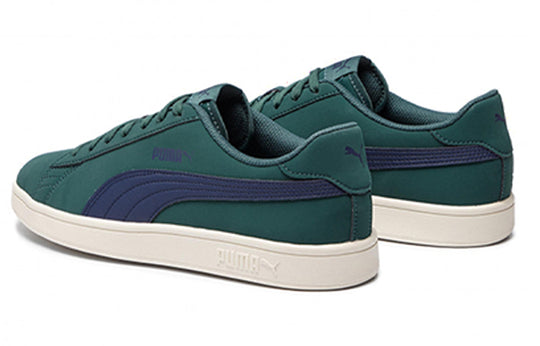 PUMA Smash V2 Buck Shoes Green/Blue 365160-12