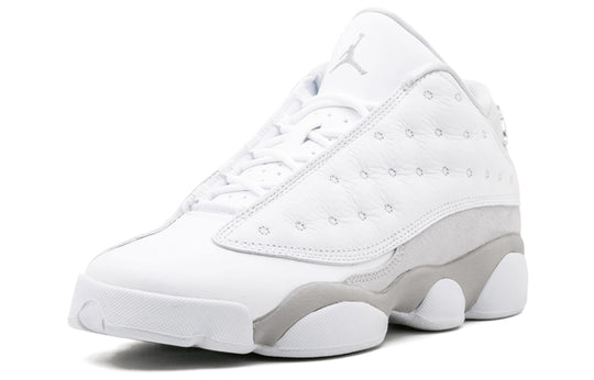 (GS) Air Jordan 13 Retro Low 'Pure Money' 310811-100 Big Kids Basketball Shoes  -  KICKS CREW