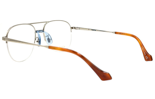 Gucci Optical Glasses Men's SilverGlasses Frame Silver GG0745O-003