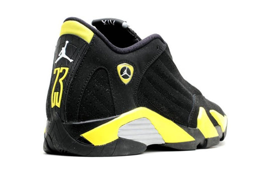 (GS) Air Jordan 14 Retro 'Thunder' 487524-070 Retro Basketball Shoes  -  KICKS CREW