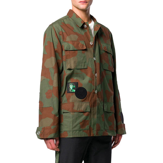 Off-White 2019 Mens Camouflage Jacket OMEL006R19A660219900