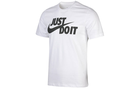 Nike AS Men's Nike Sportswear Tee JUST DO IT SWOOSH White AR5007-100 ...
