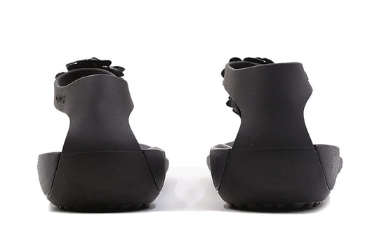 (WMNS) Crocs Breathable Cozy Lightweight Black Sandals 205600-060