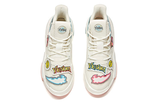 (WMNS) ANTA x Marvel Casual Sportswear Sneakers 'White Blue Pink' 922118088-1