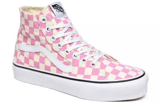 Vans Checkerboard SK8-HI Tapered Shoes Pink VN0A4U16XHV
