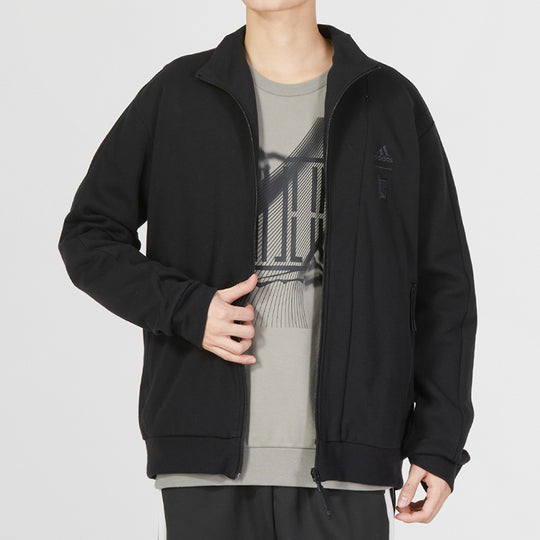 adidas Wuji Series Sportswear Casual Hooded Jacket 'Black' IA8127