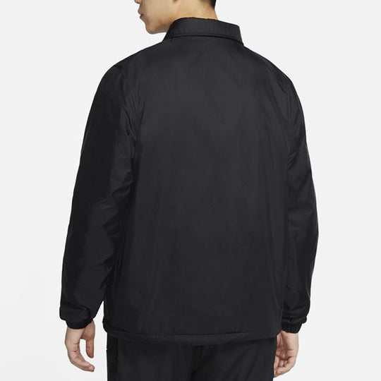 Nike Sportswear Coaches Reversible Fleece Jacket Men Black CV7121-010 ...