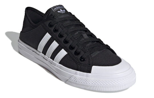 adidas Collapsible Nizza Low 'Black White' GY0408