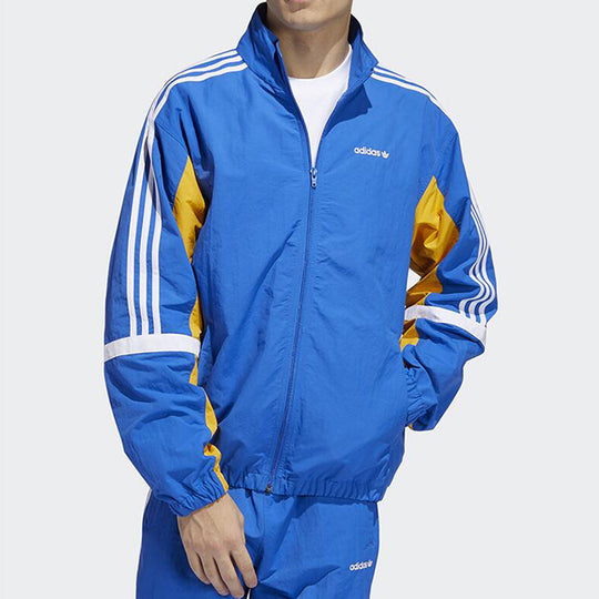 adidas originals Globe Tt Sports Woven Jacket Royal blue GD2092