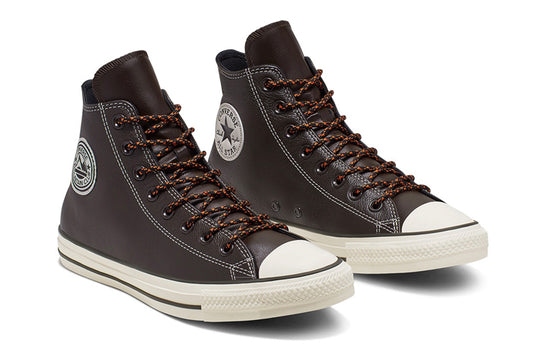 Converse Tumbled Leather Chuck Taylor All Star 'Brown White' 165958C
