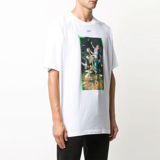 OFF-WHITE Pascal Painting Short Sleeve Oversize OMAA038F20FAB0150155