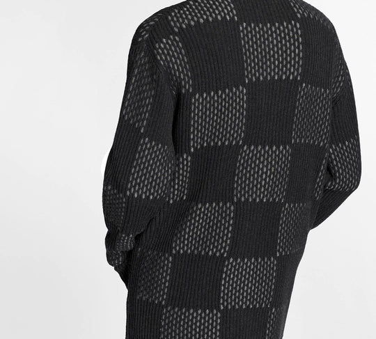 Louis Vuitton x Nigo LV2 Series Giant Damier Ribbed Jacket For 'Grey' -  1A7XB