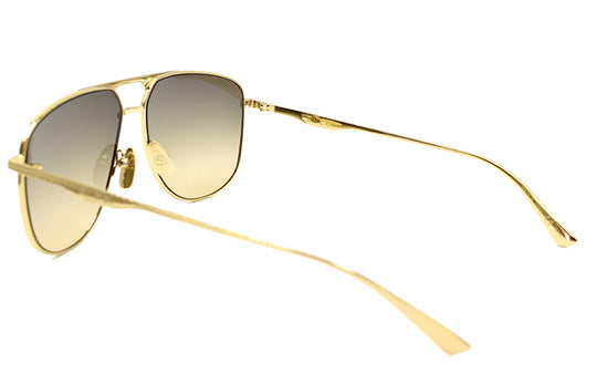 Gucci Series Business travel Version Lens aviator Sunglasses Gold Color GG0336S-001