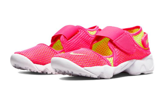 (PS) Nike Air Rift BR Sports Pink Sandals 'Hyper Pink Ghost Green White' 829973-631